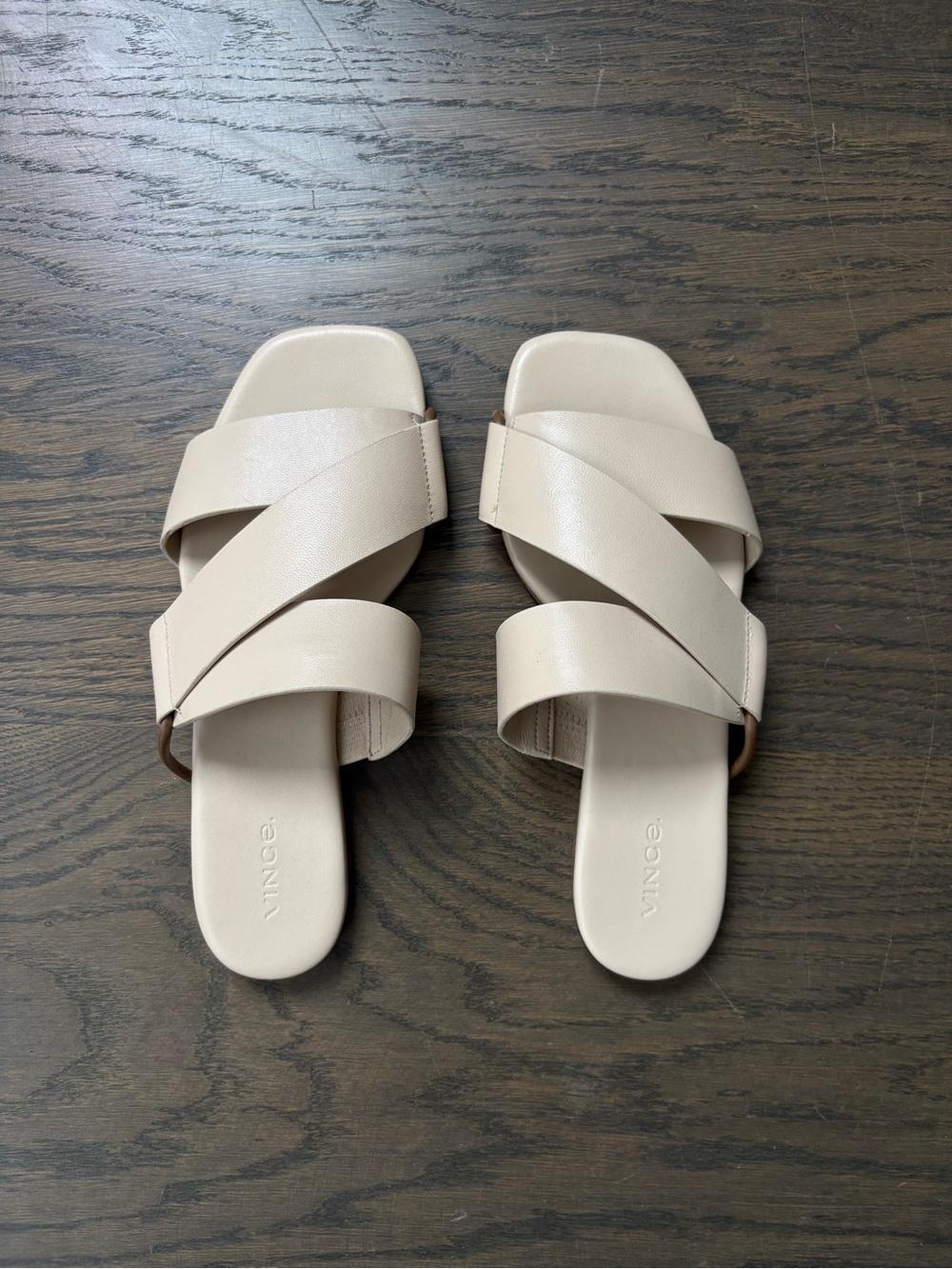 Vince Dylan Sandals Birch Sand